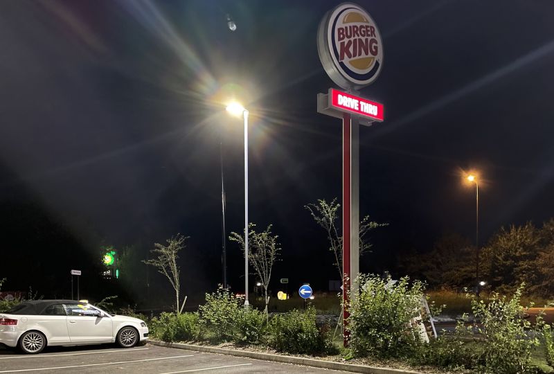 Marwood Lighting Solutions - Burger King Car Park 1